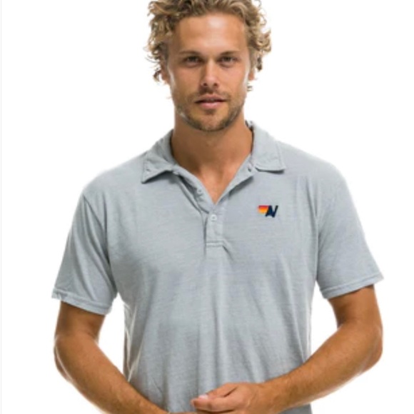 Aviator Nation gray polo - Picture 2 of 7